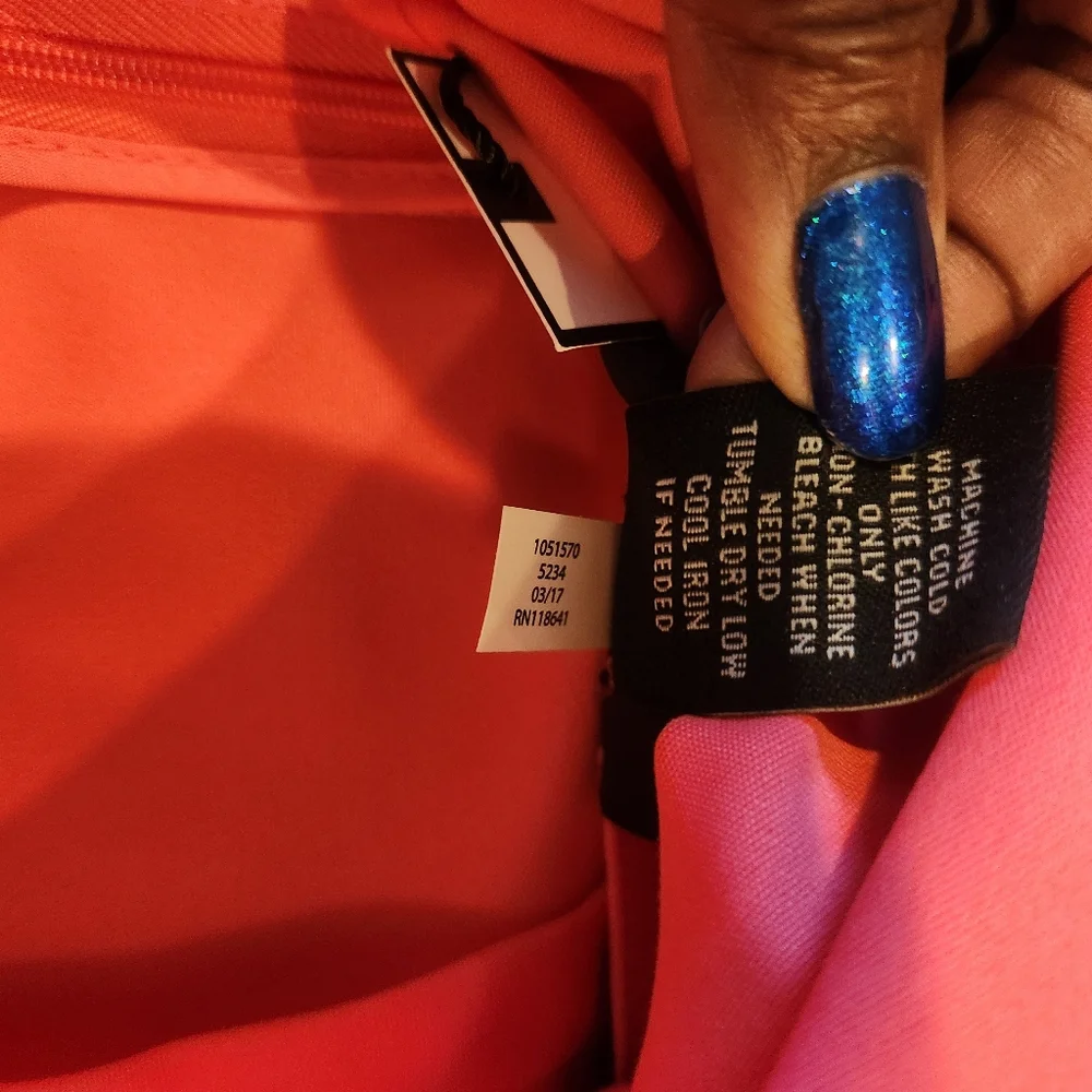 Lane Bryant pink skirt. Double weave fabric with great stretch.  Size 26.